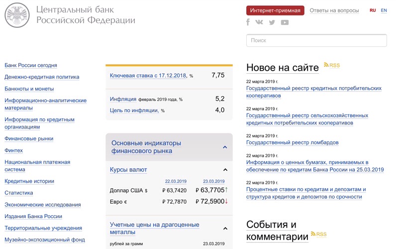 Центробанк сохранил ключевую ставку Центробанк сохранил ключевую ставку