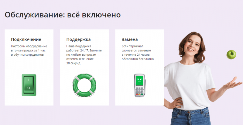 Услуги по эквайрингу в Сбербанке для ИП и ООО