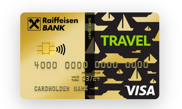 Кредитная карта Travel Rewards Райффайзенбанка Кредитная карта Travel Rewards Райффайзенбанка