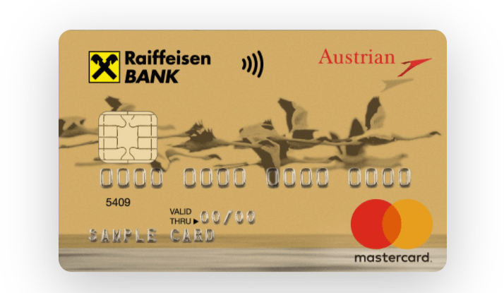 Кредитная карта Austrian Airlines Райффайзенбанк Кредитная карта Austrian Airlines Райффайзенбанк