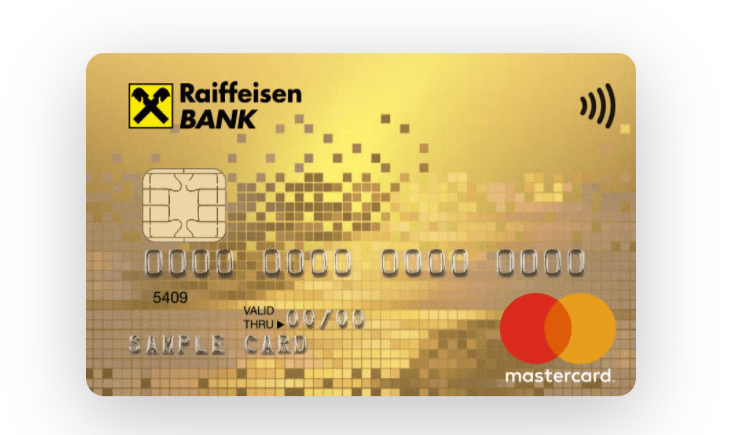 Кредитная карта Gold Package Райффайзенбанка Кредитная карта Gold Package Райффайзенбанка