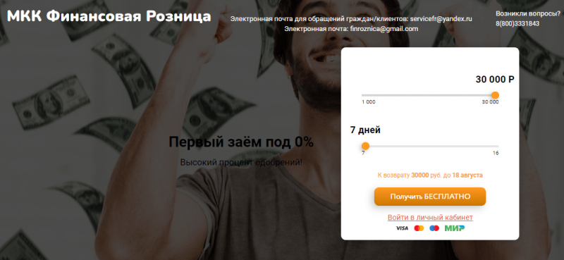 Условия повторного займа в Финансовая Розница Условия повторного займа в Финансовая Розница