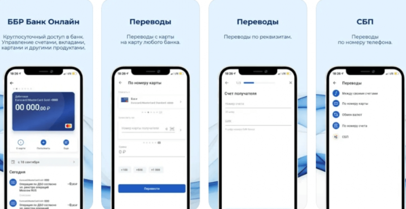 Мобильное приложение ББР Онлайн