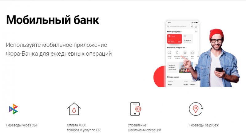 Мобильное приложение Фора-Банка