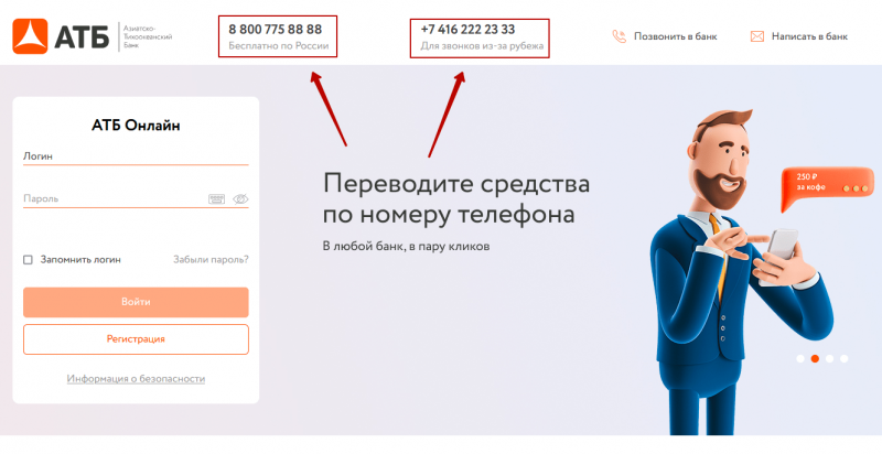 Клиентская поддержка через личный кабинет АТБ Клиентская поддержка через личный кабинет АТБ
