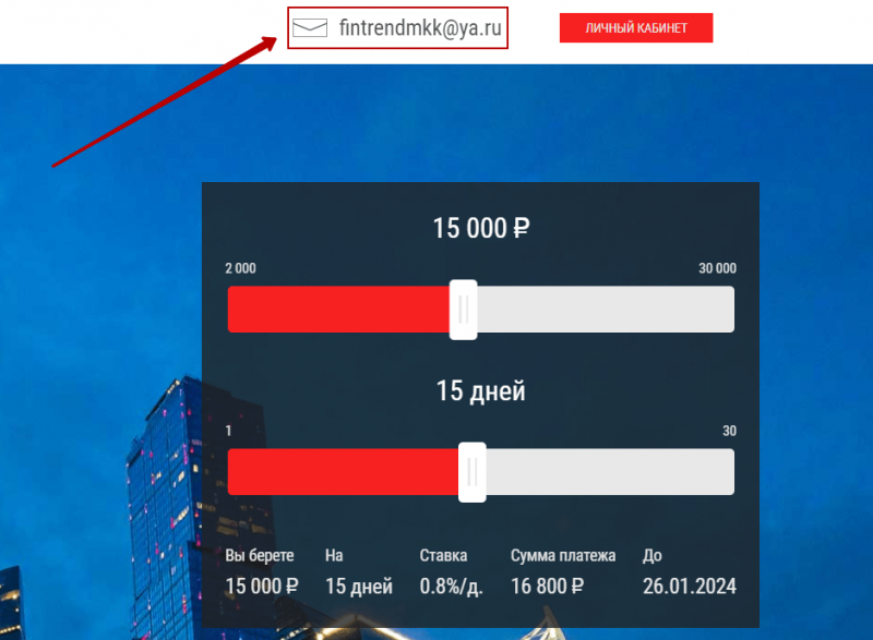 Телефон горячей линии Финтренд