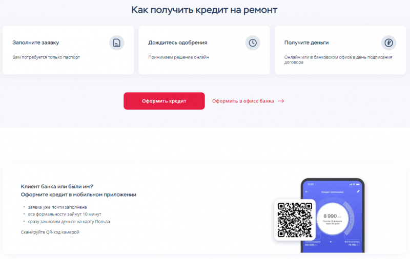 Как получить кредит на ремонт в Хоум Банке Как получить кредит на ремонт в Хоум Банке