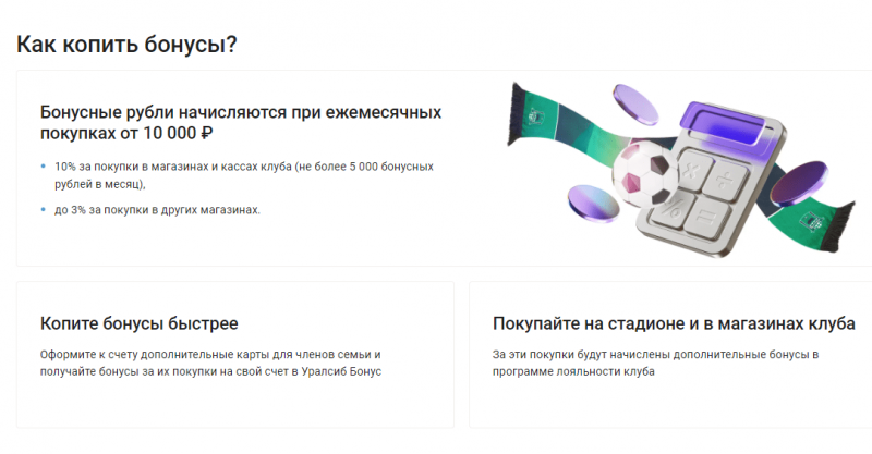 Особенности карты ФК Краснодар Уралсиб