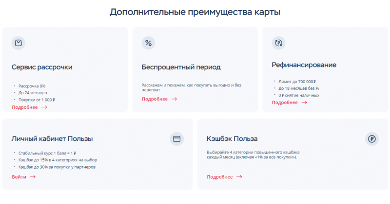 Преимущества кредитной карты 120 дней без процентов