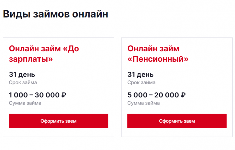 Начальные тарифы в МФО Просто Деньги