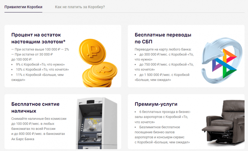 Особенности карты Aurum АК Барс Банка