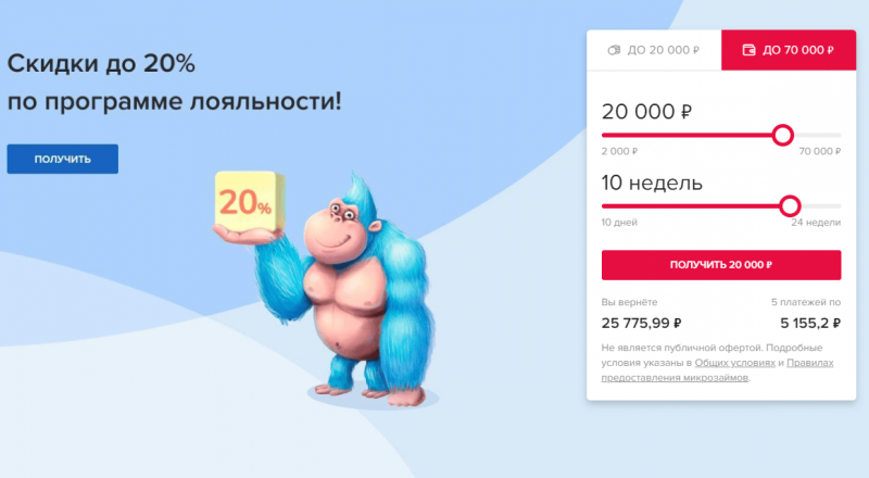 Повторный займ в Конга