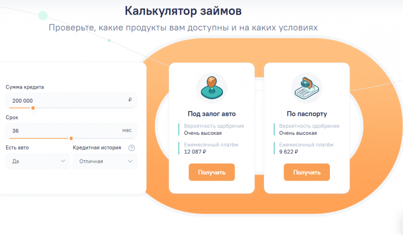 трация личного кабинета Кеш Драйв