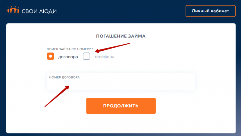 Быстрая оплата на сайте Свои люди