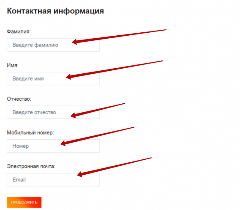 Регистрация личного кабинета Кредитроник