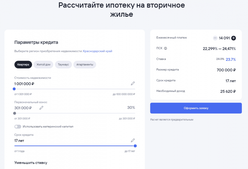Как оформить ипотеку на вторичное жилье в Газпромбанке Как оформить ипотеку на вторичное жилье в Газпромбанке