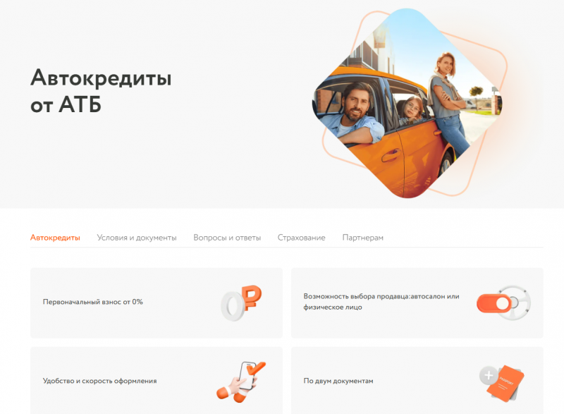 Автокредит на покупку автомобиля в салоне в АТБ Банке Автокредит на покупку автомобиля в салоне в АТБ Банке
