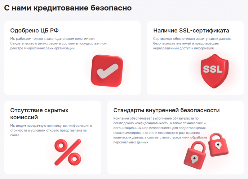 Преимущества МФО Кредит 365