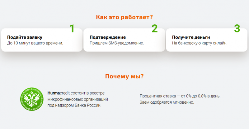 Преимущества микрофинансовой организации Хурма Кредит