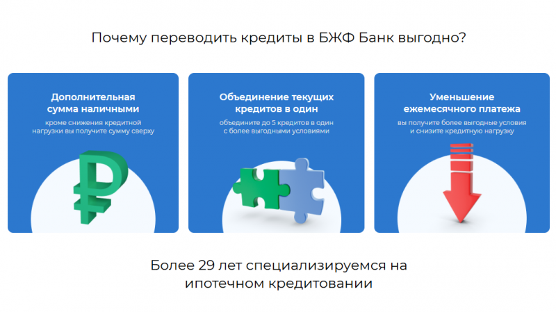 Плюсы рефинансирования ипотеки в БЖФ Плюсы рефинансирования ипотеки в БЖФ