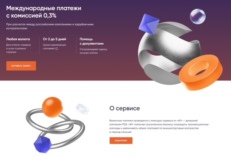 Полезные сервисы для бизнеса в ПСБ