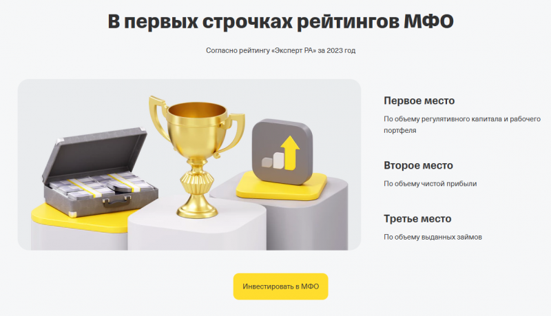 Преимущества МФК Т-Финанс Преимущества МФК Т-Финанс