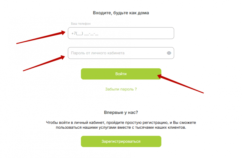 Вход в личный кабинет Вивус по номеру телефона Вход в личный кабинет Вивус по номеру телефона