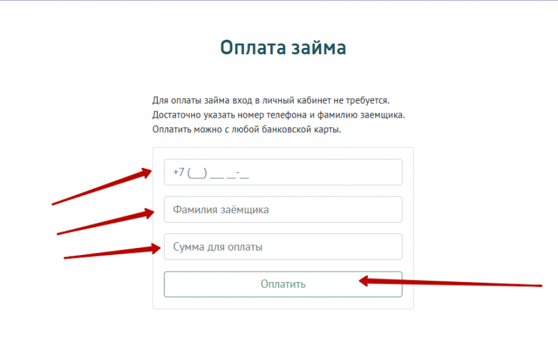 Как оплатить займ без комиссии Как оплатить займ без комиссии
