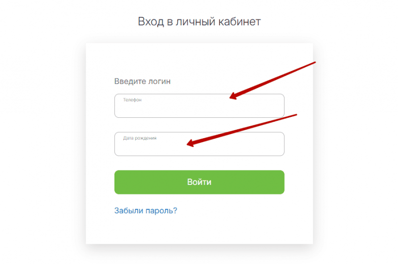 Вход в личный кабинет Деньги Сразу по номеру телефона
