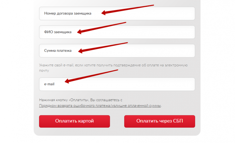 Как оплатить займ без комиссии на сайте Профи Кредит