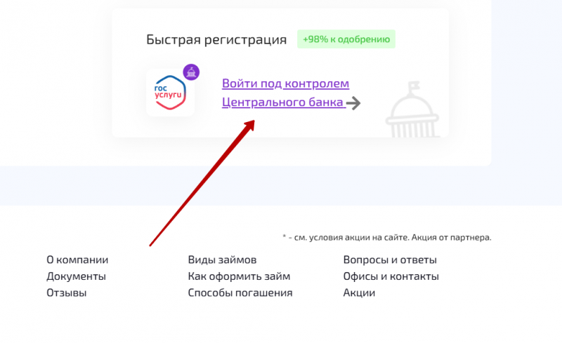 Авторизация через портал Госуслуги в Деньги Мигом Авторизация через портал Госуслуги в Деньги Мигом
