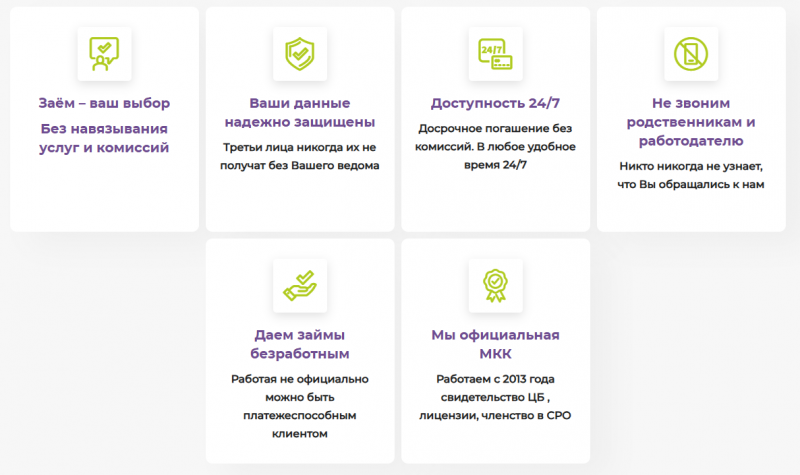 Преимущества микрофинансовой организации ПолиЗайм Преимущества микрофинансовой организации ПолиЗайм