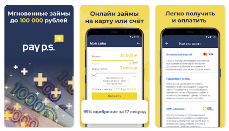 Мобильное приложение Pay PS Мобильное приложение Pay PS