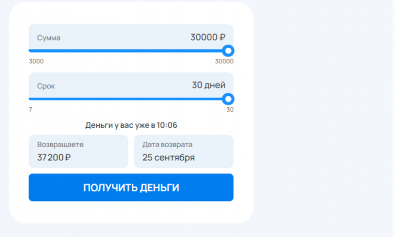 Максимальный лимит в Веб-Займ Максимальный лимит в Веб-Займ