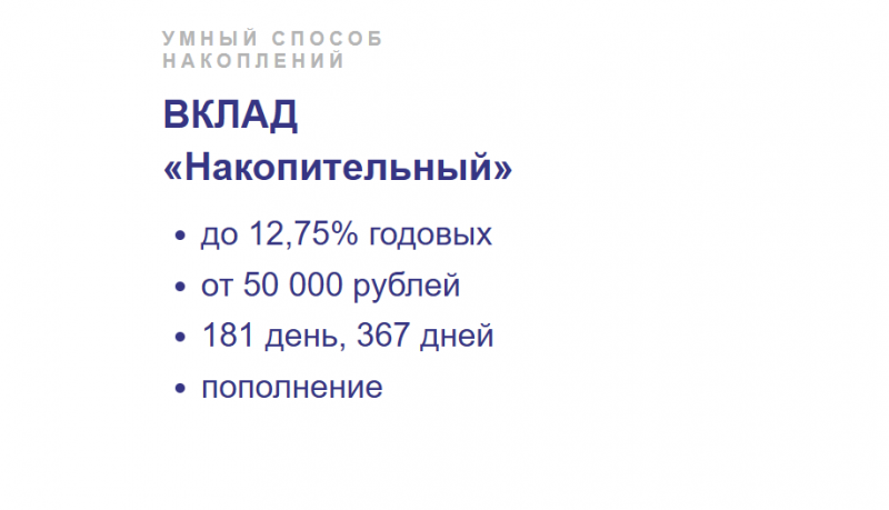 Вклад Накопительный в банке Ноосфера Вклад Накопительный в банке Ноосфера