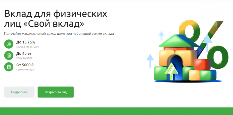 Вклад Свой вклад в Россельхозбанке Вклад Свой вклад в Россельхозбанке