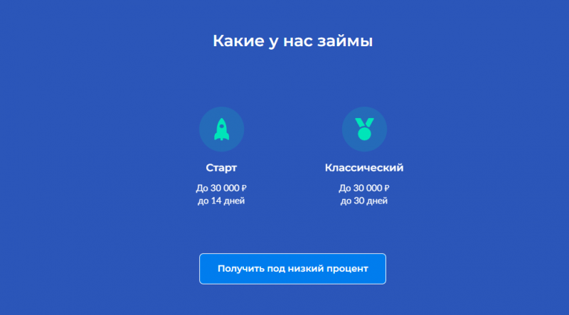 Тарифы Веб-Займ