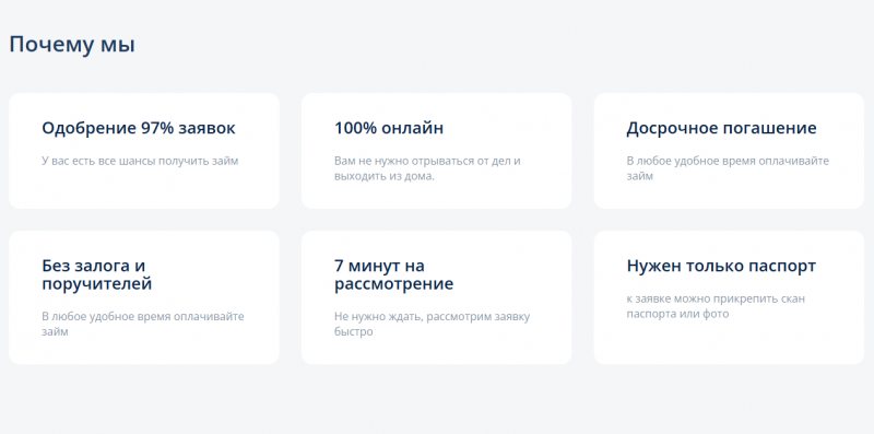 Преимущества МФО Cash To You