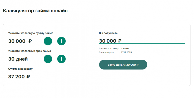 Повторный займ в Надо Денег