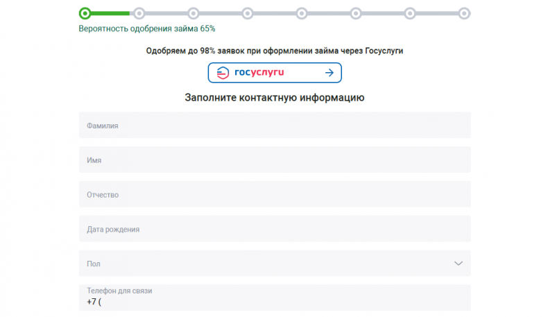 Как оформить заявку на получение займа в ФинМолл