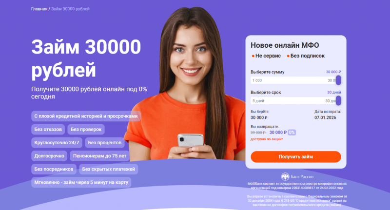 Повторный займ в МФО Банк Повторный займ в МФО Банк