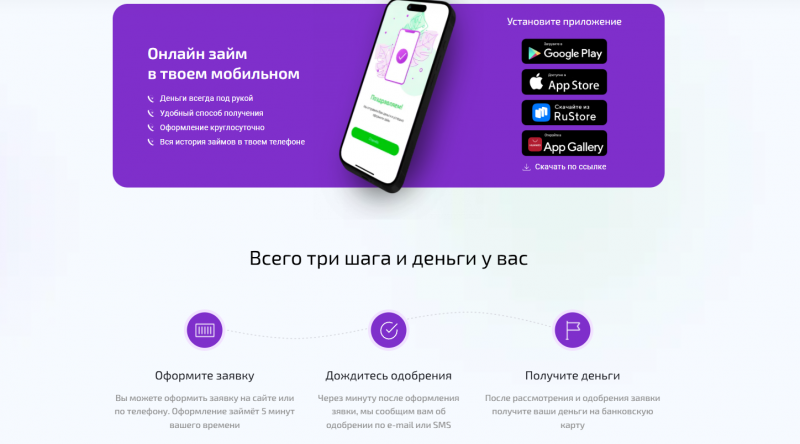 Как получить микрозайм в Деньги Мигом Как получить микрозайм в Деньги Мигом