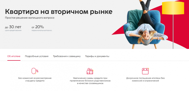 Ипотека на вторичное жилье в банке Синара